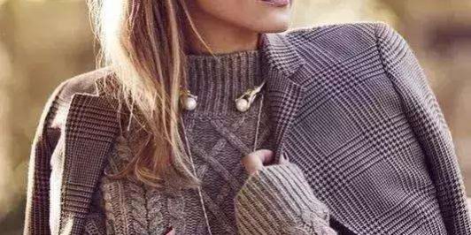 冬天珠宝首饰搭配