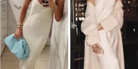 年会怎么穿_真丝裙